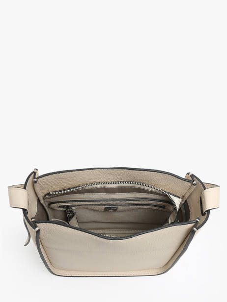 Sac BandouliÃ¨re S Foudre Cuir Etrier Beige foudre EFOD087S vue secondaire 3