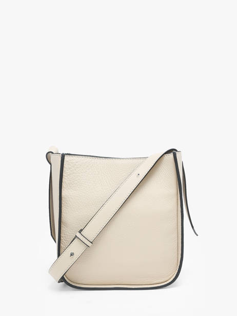 Sac BandouliÃ¨re S Foudre Cuir Etrier Beige foudre EFOD087S vue secondaire 4