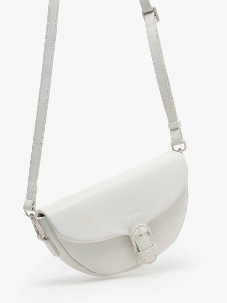 Sac BandouliÃ¨re S Oxer Cuir Etrier Blanc oxer EOXE065U vue secondaire 2