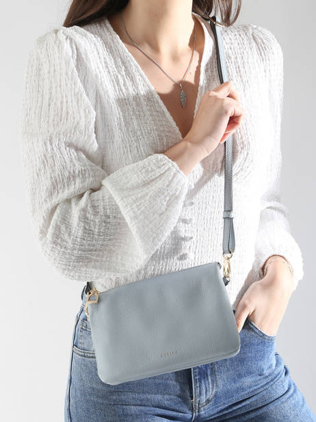 Leather Tradition Crossbody Bag Etrier Blue tradition ETRA0143 other view 1